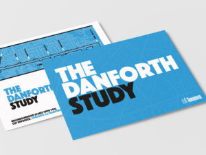 Dillon Consulting - The Danforth Study project postcard